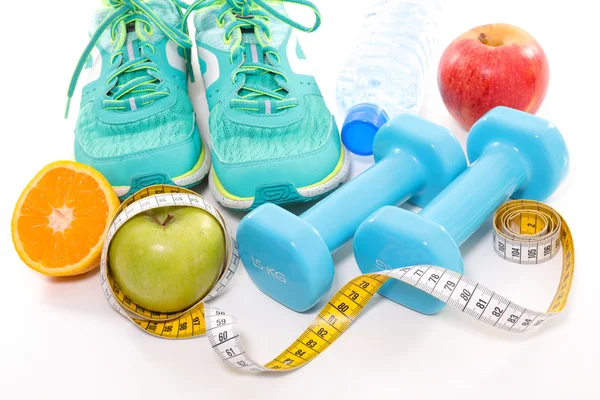 Fitness- und Ernährungskonzept — Stockfoto