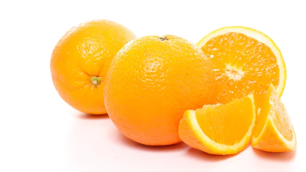 Fresh juicy oranges — Stock Photo, Image