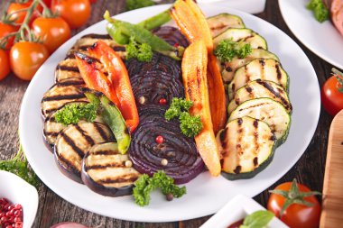 ızgara sebze, Barbekü