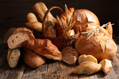 çeşitli pişirme Fransız ürünleri