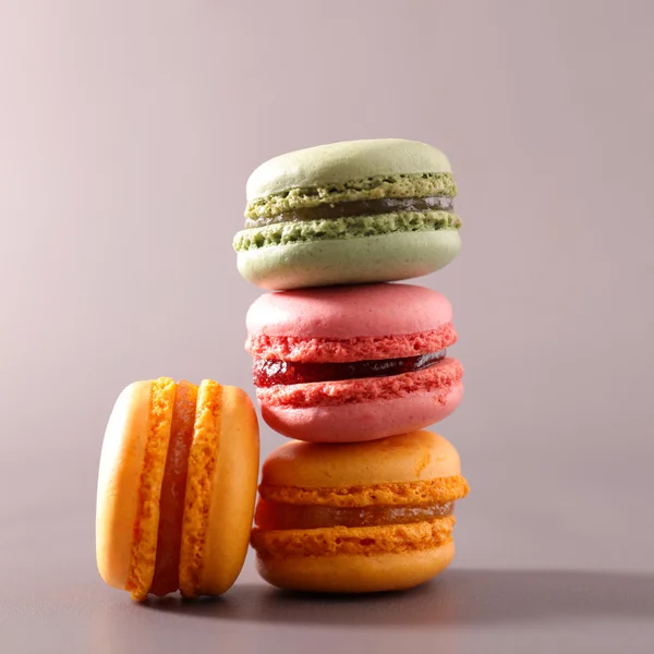 Sweet french macaroons — Stock Photo, Image