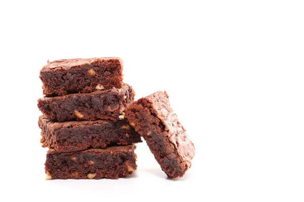 Doce sobremesa Brownies — Fotografia de Stock