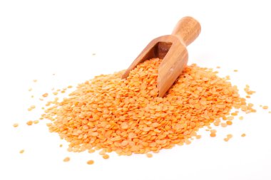 çiğ kırmızı mercimek