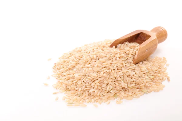 原料糙米 — 图库照片