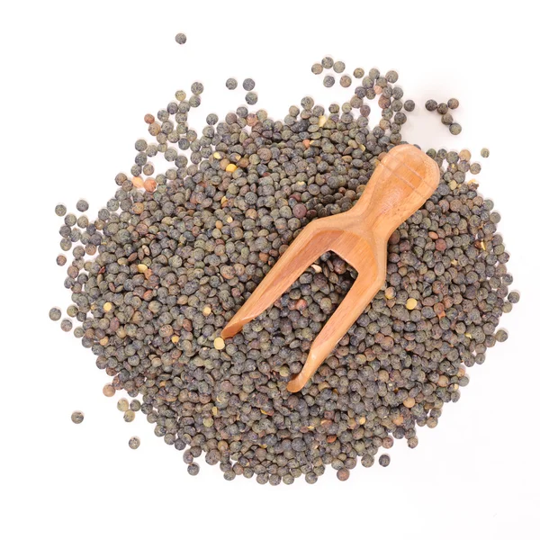 Grãos de lentilhas em bruto — Fotografia de Stock
