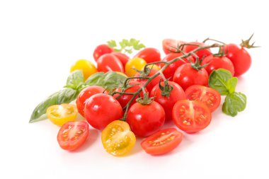 Taze vişneli domates.