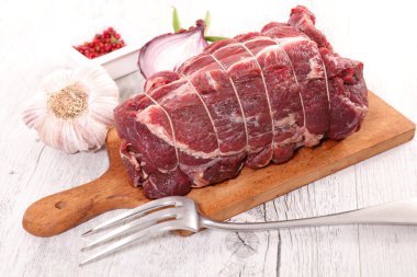 gemide ham sığır filetosu