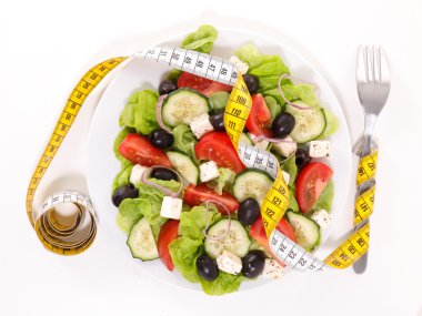 sebze salatası, diyet gıda kavramı