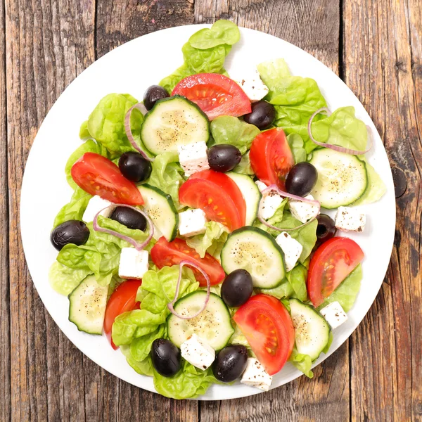 Salade de légumes avec feta — Photo