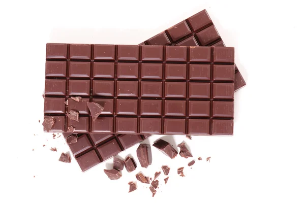 Tmavé čokoládové tyčinky — Stock fotografie