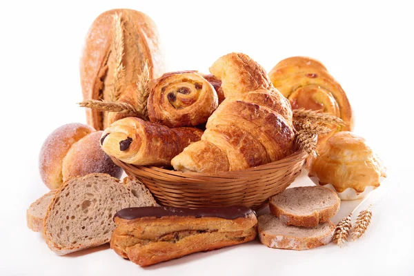 Assorted bread and pastry — Stock Photo, Image