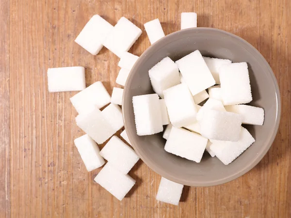 Tas de cubes de sucre — Photo