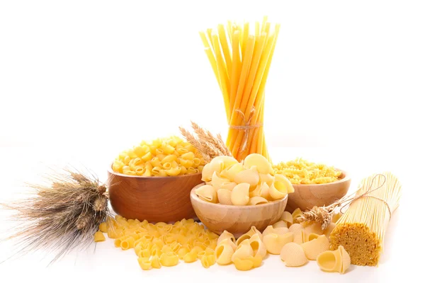 Verscheidenheid aan pasta samenstelling — Stockfoto