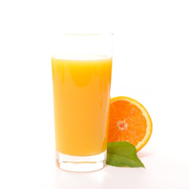 Taze portakal suyu
