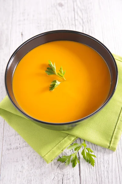 Soupe à la crème de légumes — Photo