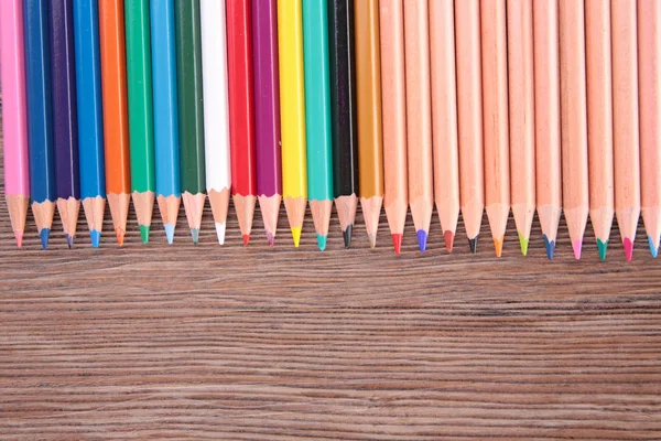 Crayons colorés fond — Photo