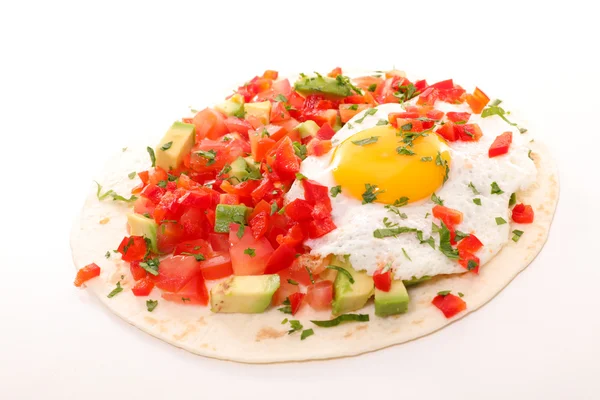 Huevos Rancheros comida mexicana —  Fotos de Stock
