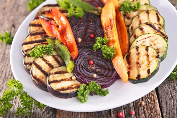 Grilled vegetables, barbecue — Stock Photo, Image