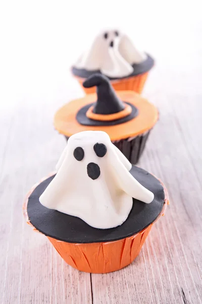 Cupcake di Halloween creativi — Foto Stock