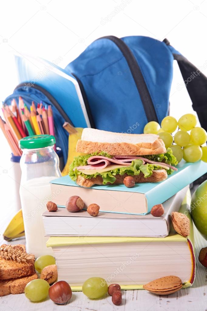 healthy meal for school or business