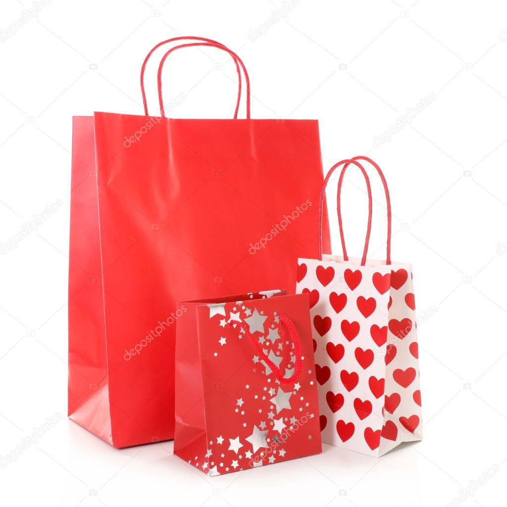 shopping bags or gifts