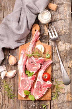 rosemary ile ham pirzola