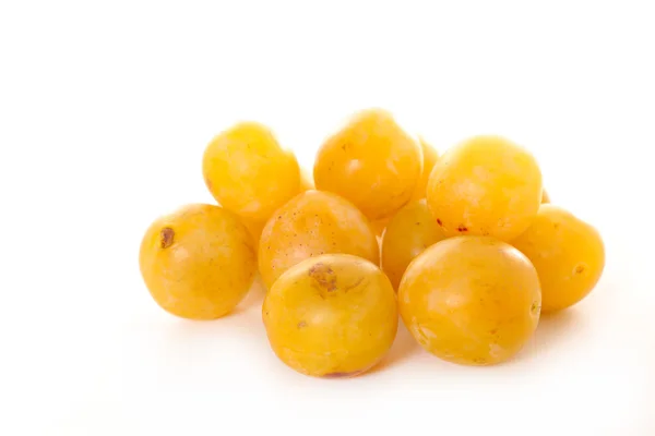 Sweet mirabelle plums — Stock Photo, Image