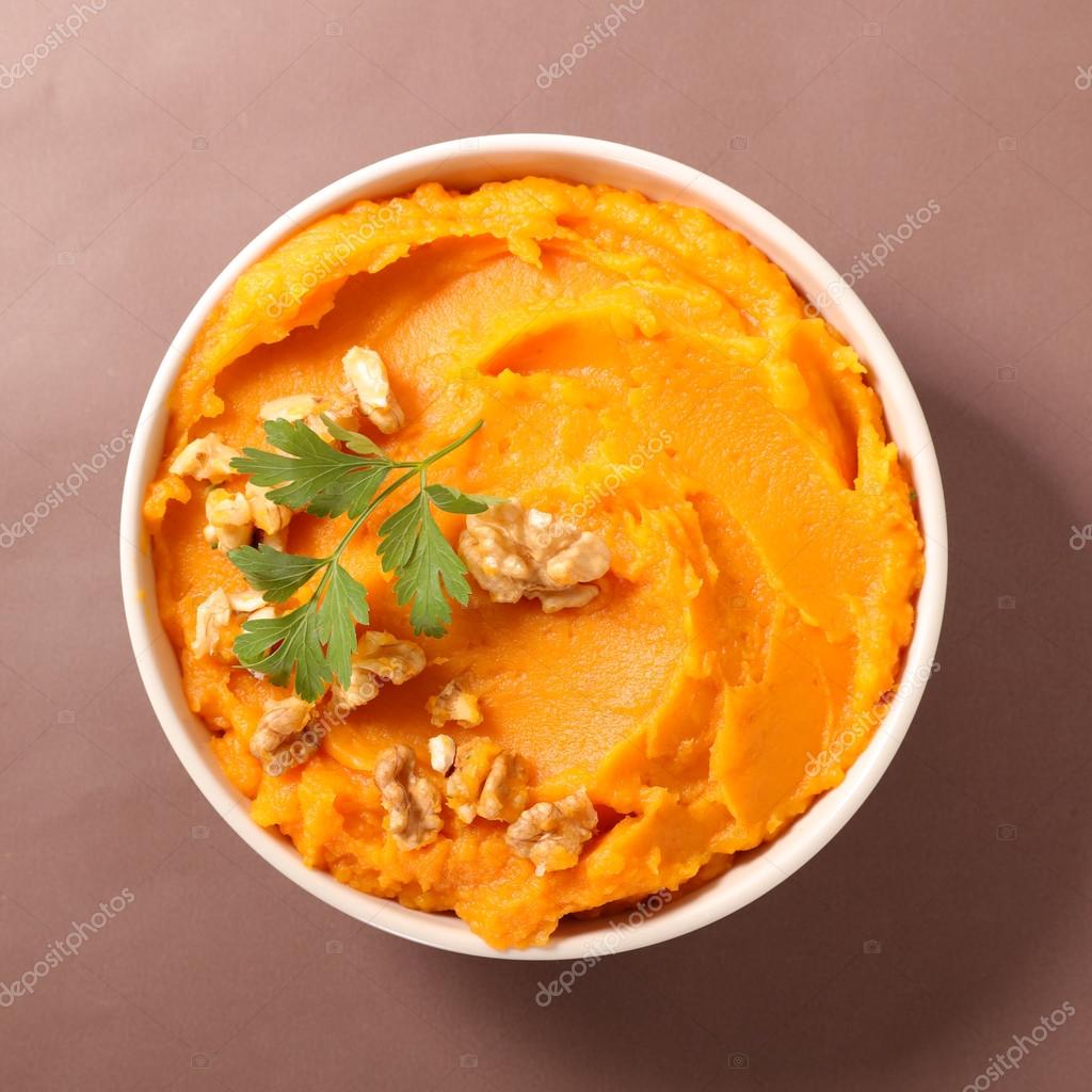 Mashed sweet potato Stock Photo by ©studioM 123430476