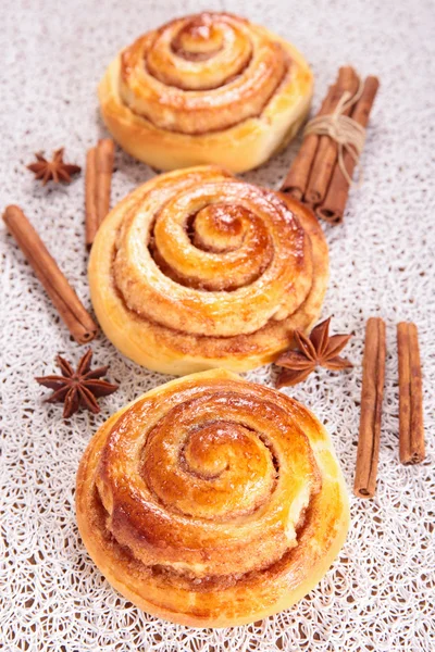 Christmas cinnamon rolls