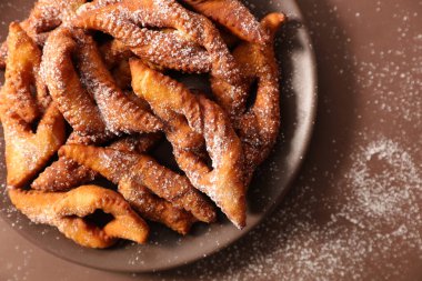 Bugne- karnaval için geleneksel pasta