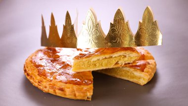 Galette des rois - Epifani kek ve taç