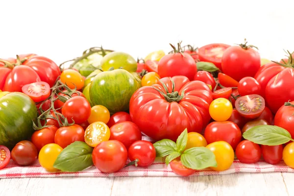 Variëteit Van Tomaten Basilicum — Stockfoto