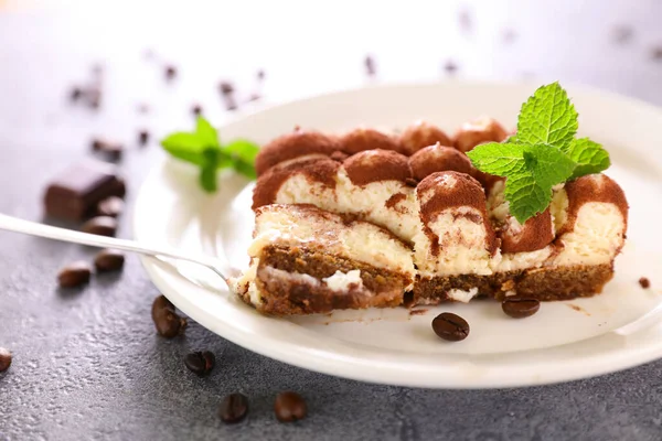 Gâteau Tiramisu Cacao Menthe — Photo