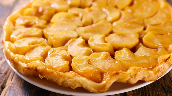 Traditional French Tart Tatin Apple Pie — Stock Photo, Image