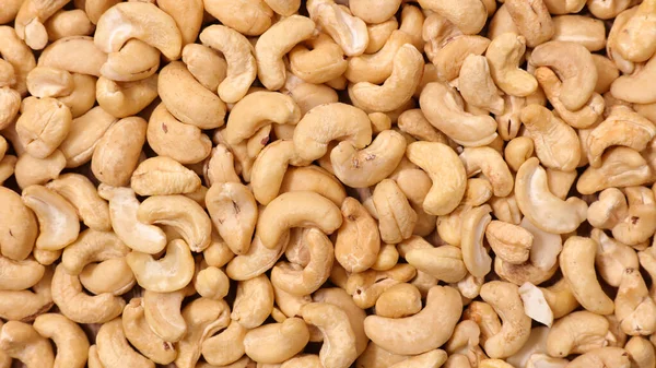 Cashewnüsse Roh Schüssel Geschält — Stockfoto