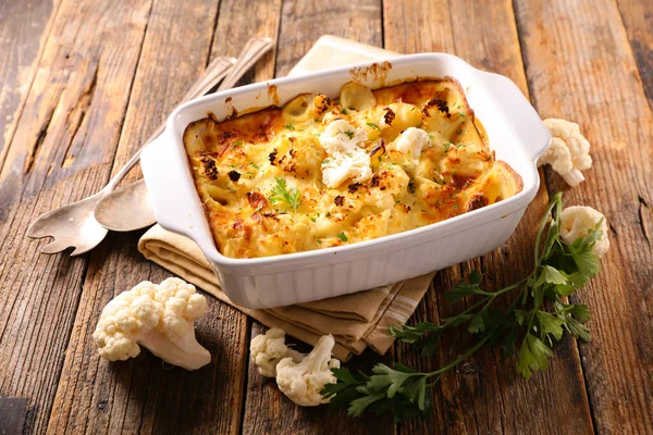 Baked Cauliflower Cream Cheese — Stock Photo, Image