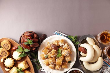 Arap yemeği tatlısı çeşitleri.