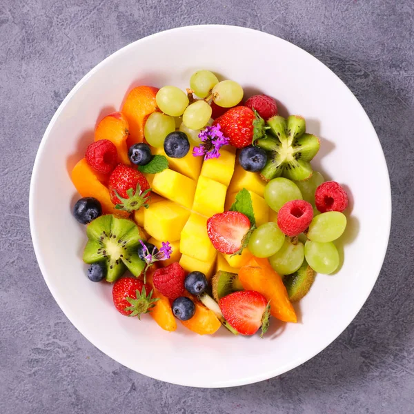 Taze Meyve Salatası — Stok fotoğraf