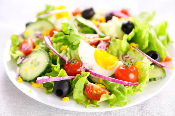 Close Vegetable Salad — Stock Photo, Image