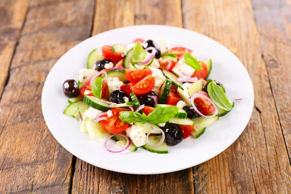 Greek Salad Feta Cheese — Stock Photo, Image