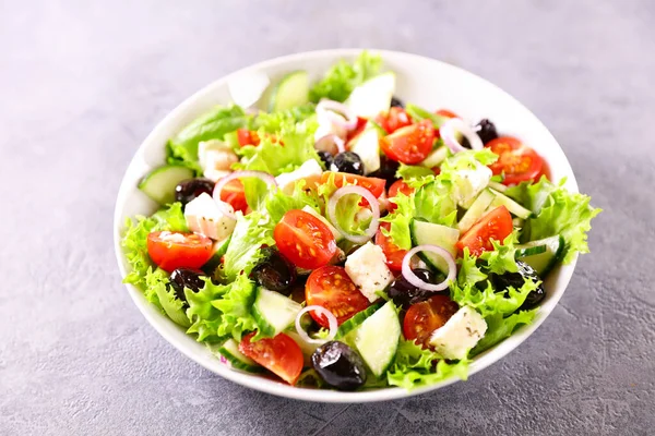 Taze Karışık Sebze Salatası — Stok fotoğraf