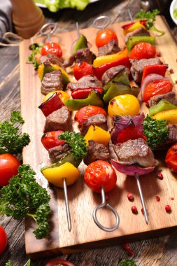 Biftek ızgarası hazır.