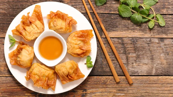 Gebakken Chinese Saus Sojasaus — Stockfoto