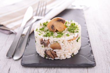 Mantarlı Risotto
