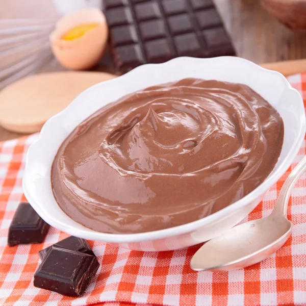 Crema al cioccolato — Foto Stock