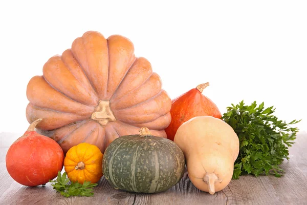 Composición de calabaza — Foto de Stock