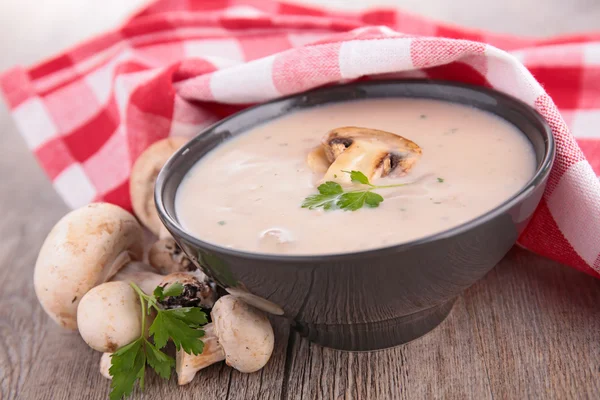Mushroom soup — Stock Image Mushroom soup Royalty Free Stock Images