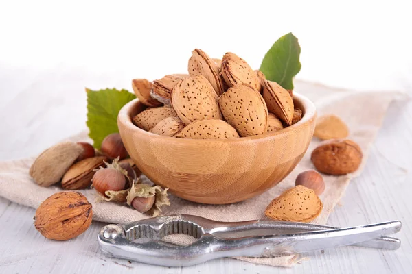 Nueces diferentes — Foto de Stock