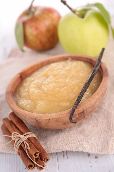 Appelmoes — Stockfoto