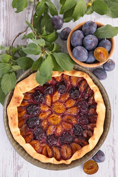 Plum cake — Stock Photo, Image